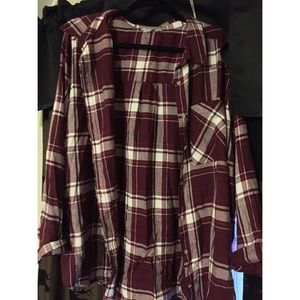 Arizona Burgundy Flannel